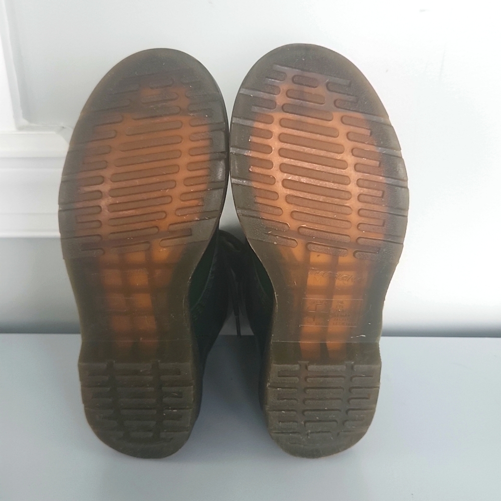 Green Doc Marten Boots, size 38